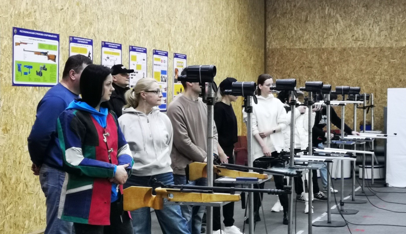 Минские областные соревнования по стрельбе из пневматической винтовки