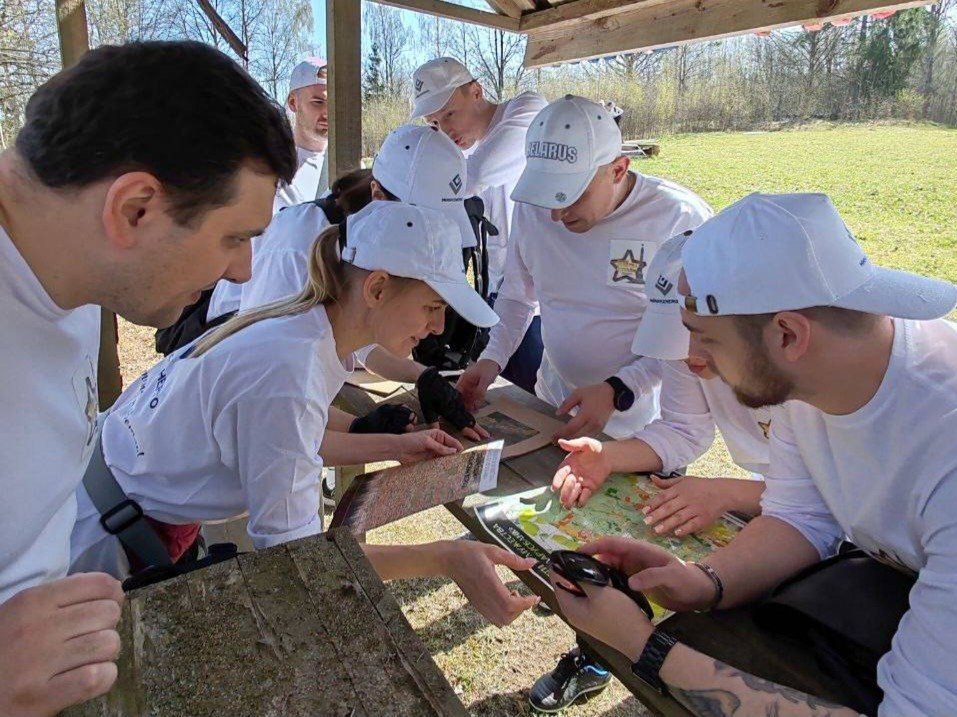 Профсоюз РУП «Минскэнерго» на пешем марафоне к 80-летию Победы