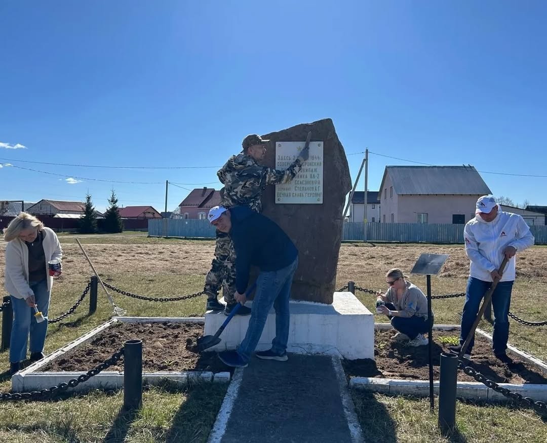 В преддверии 80-й годовщины Победы: молодое поколение заботится о памяти героев