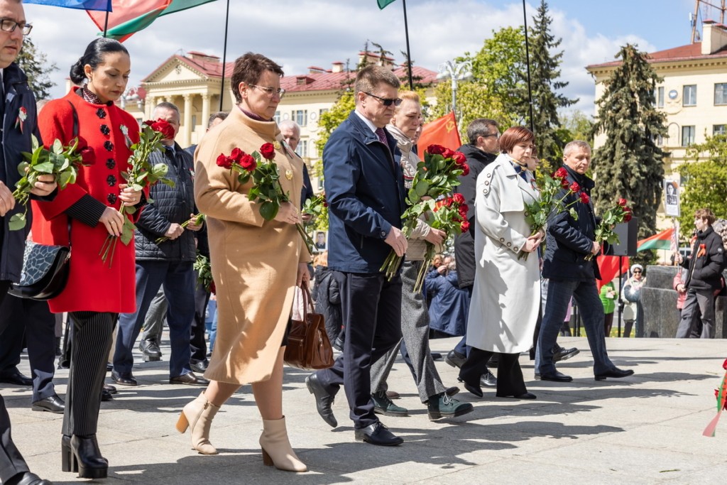 Представители ФПБ отдали дань памяти тем, кто приближал Великую Победу