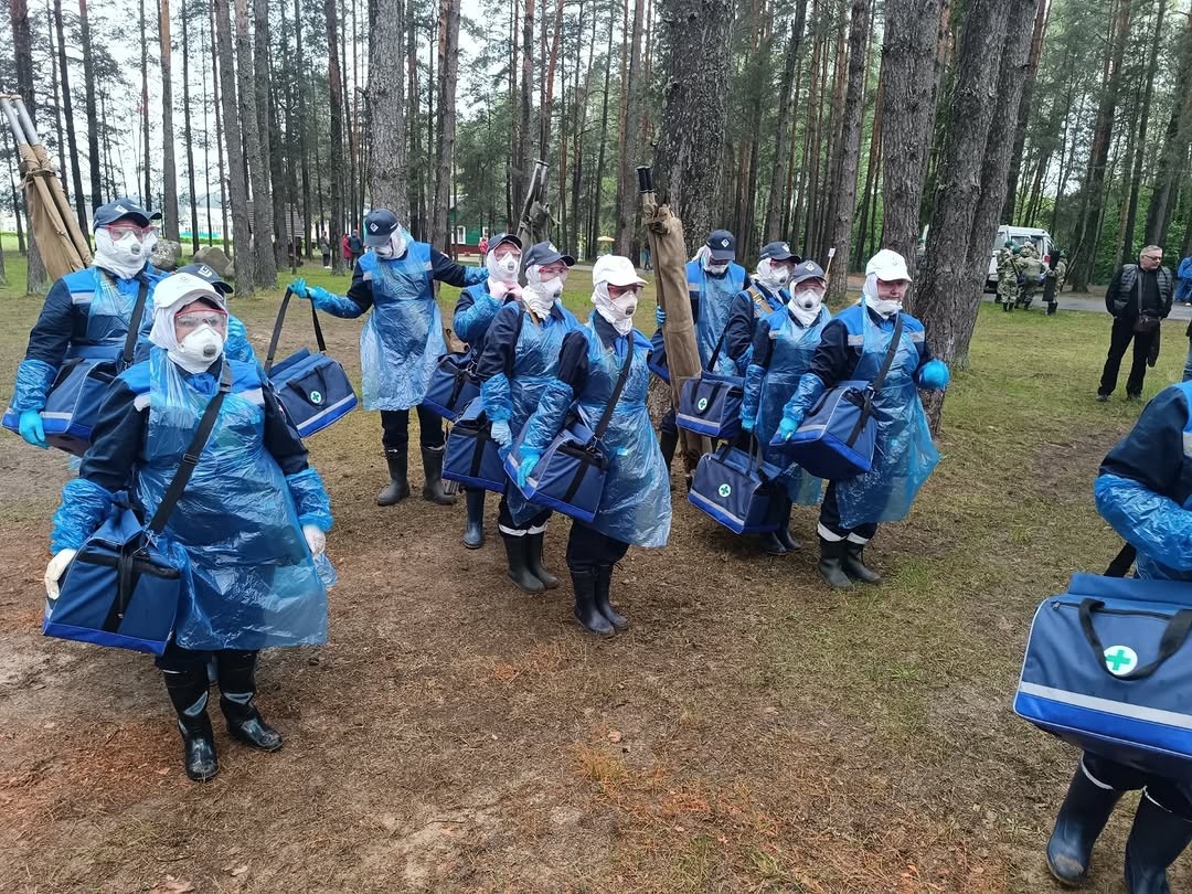 Санитарная дружина "Молодечненских электрических сетей" — победитель соревнований!