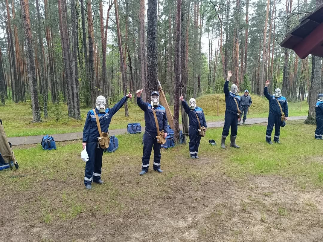 Санитарная дружина "Молодечненских электрических сетей" — победитель соревнований!