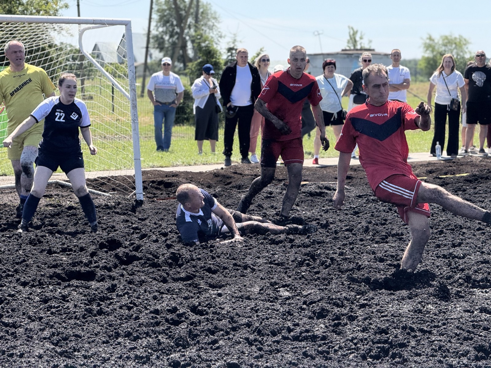 VII Республиканский турнир по торфяному футболу