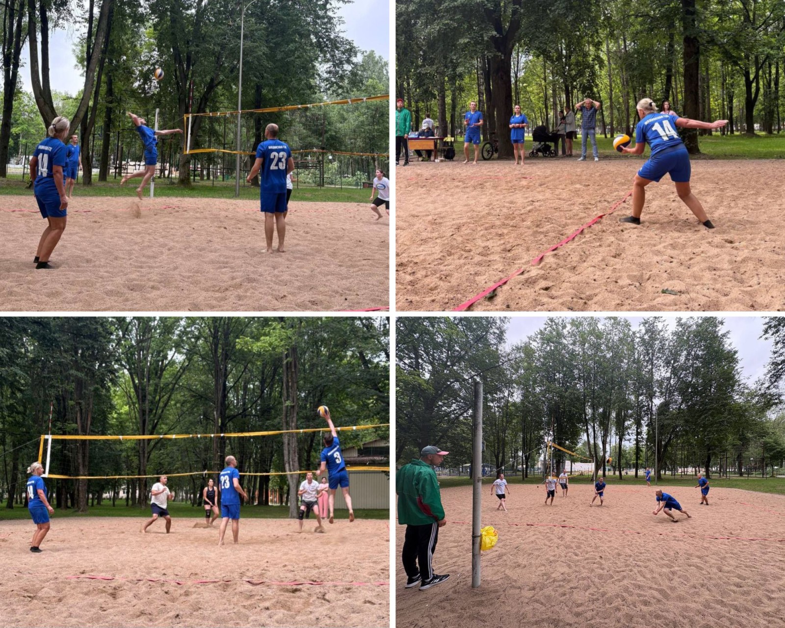 Команда Жодинской ТЭЦ завоевала серебро на городских соревнованиях по волейболу