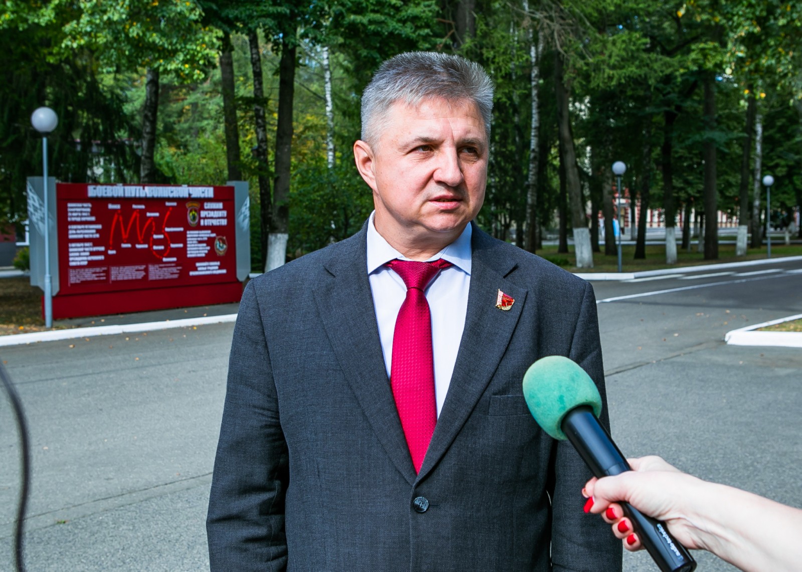 Профсоюзный класс военно-патриотического клуба в Минске встретил первых воспитанников