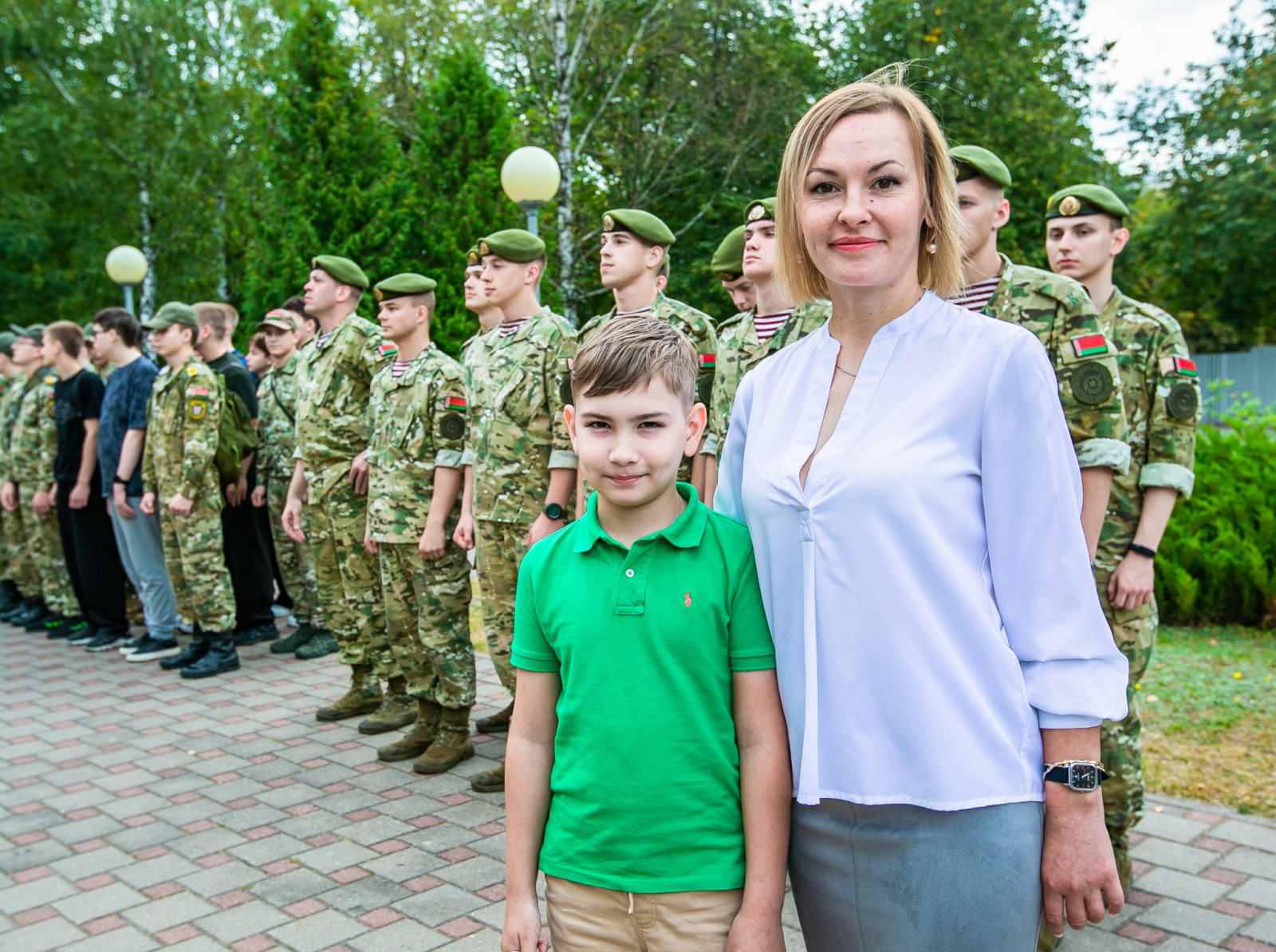 Профсоюзный класс военно-патриотического клуба в Минске встретил первых воспитанников