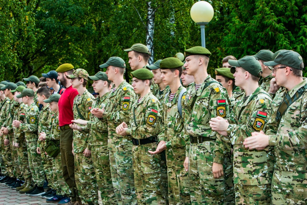 Профсоюзный класс военно-патриотического клуба в Минске встретил первых воспитанников