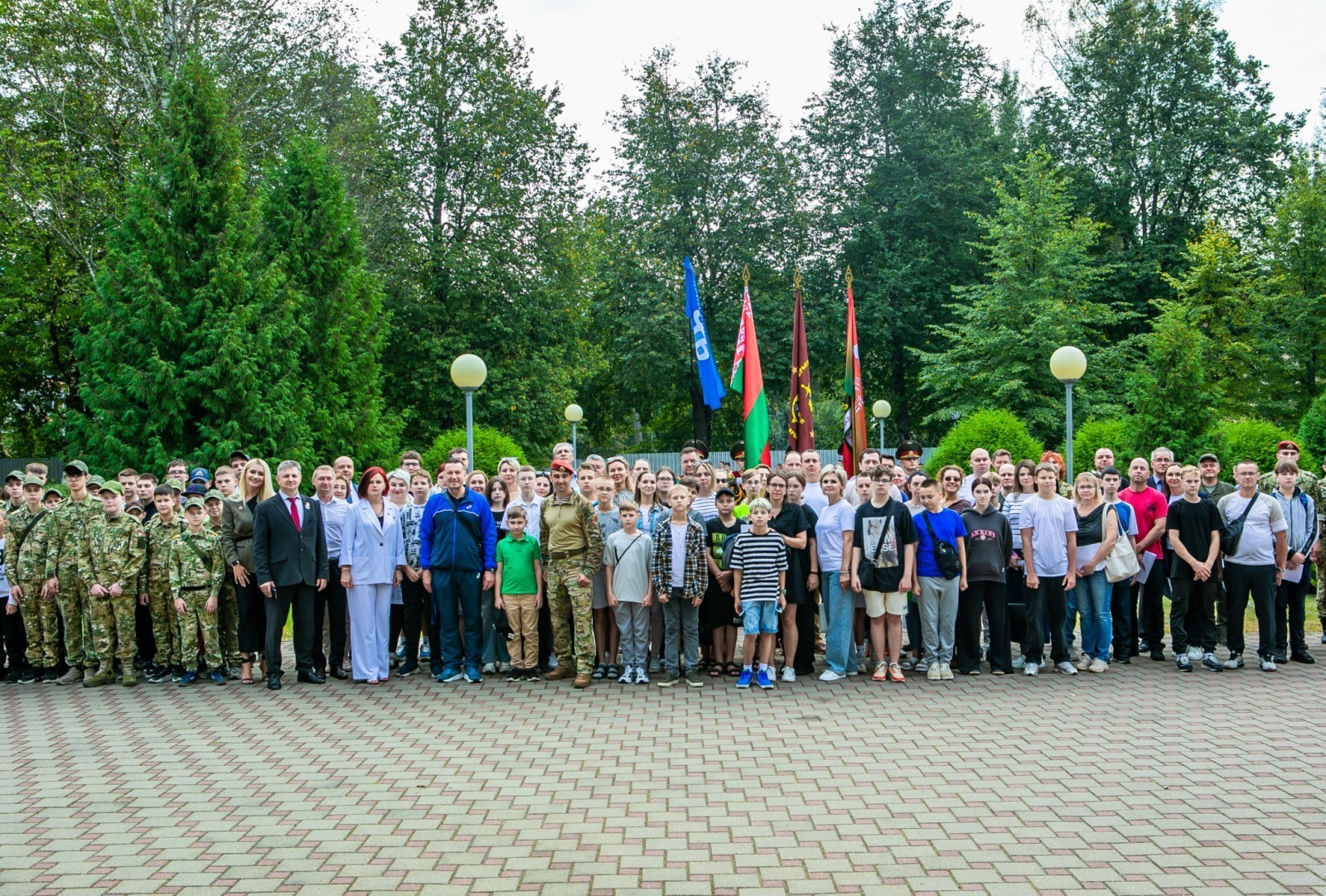 Профсоюзный класс военно-патриотического клуба в Минске встретил первых воспитанников