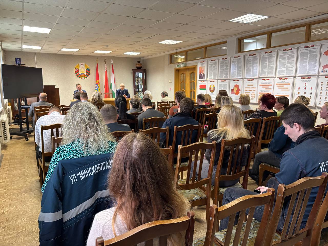 Правовое просвещение и правовой прием граждан в Крупском РЭС и в ПУ «Борисовгаз»