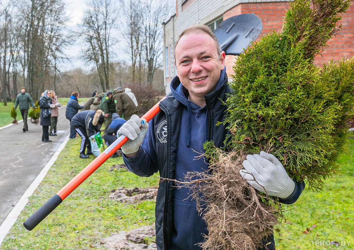 Молодежная аллея появилась в детском санатории «Свислочь»