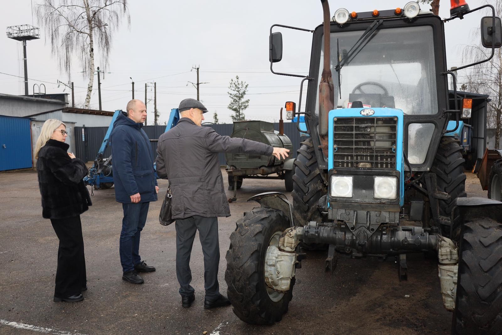 Визит технического инспектора труда в Борисовский городской РЭС