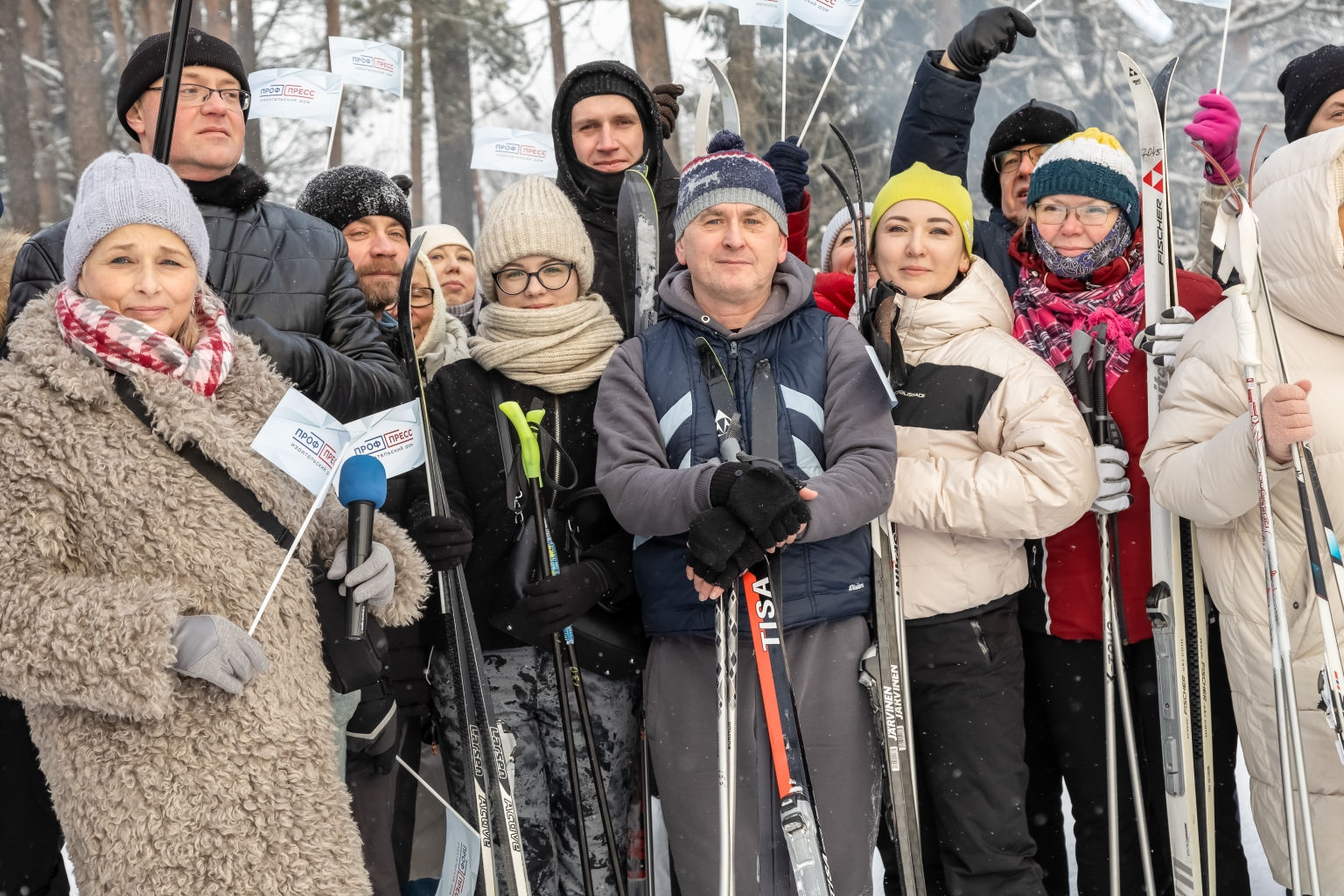 Все на лыжи! Сегодня под Логойском проходит «Профсоюзная лыжня»