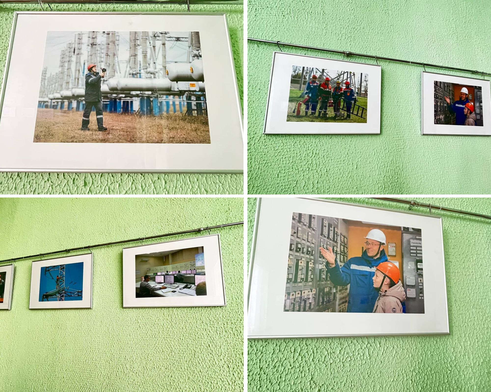 Выставка фоторабот: Энергетики представляют свои работы под девизом "С нами светло и тепло!"