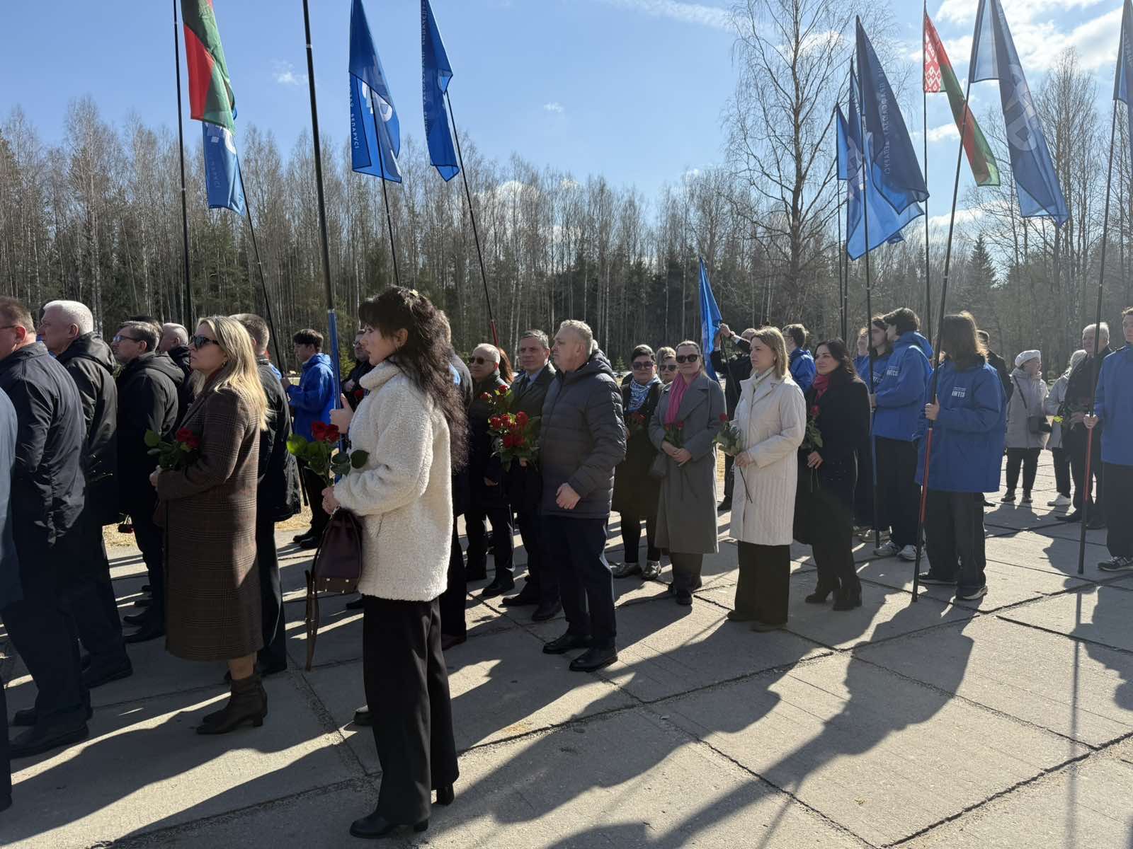 Профсоюзы Беларуси почтили память жертв геноцида в Хатыни