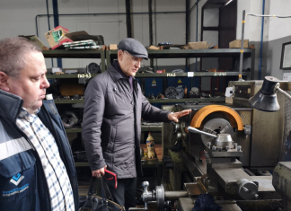 Владимир Нечай проинспектировал охрану труда и бытовые условия в «Молодечненских электрических сетях»