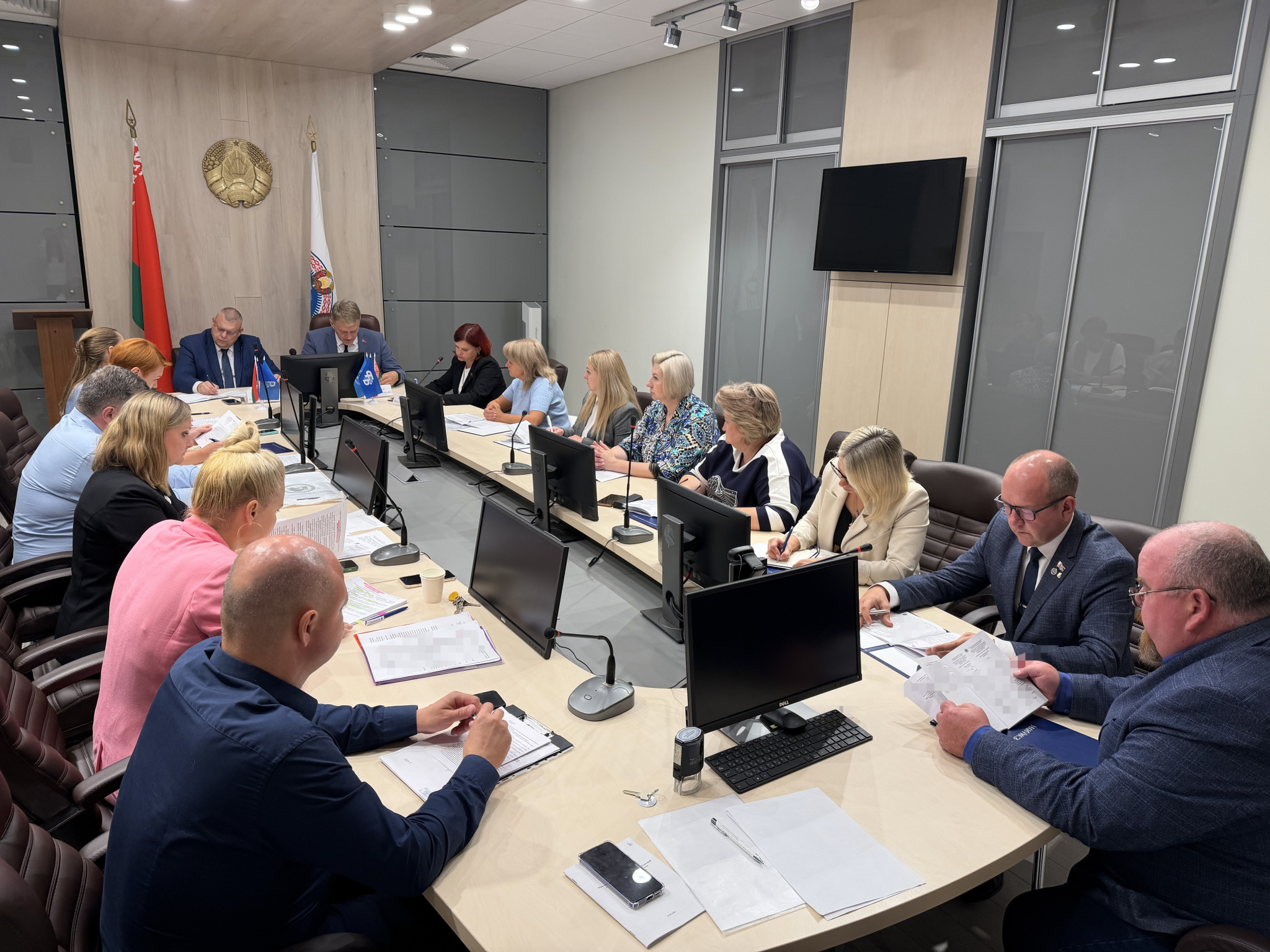 Прошло заседание президиума с участием руководства Профсоюза Белэнерготопгаз